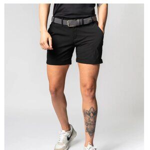 NWT NOVEL / ALPHA FORWARD Hybrid STRETCH Black Shorts XS